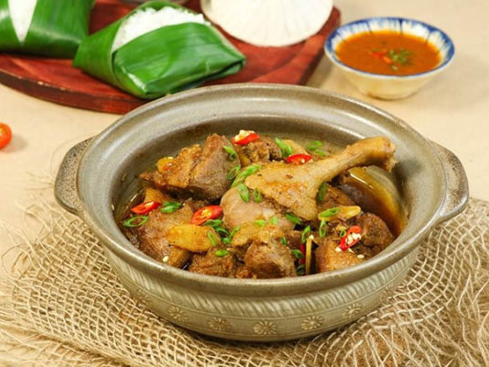 Thịt vịt kho rừng