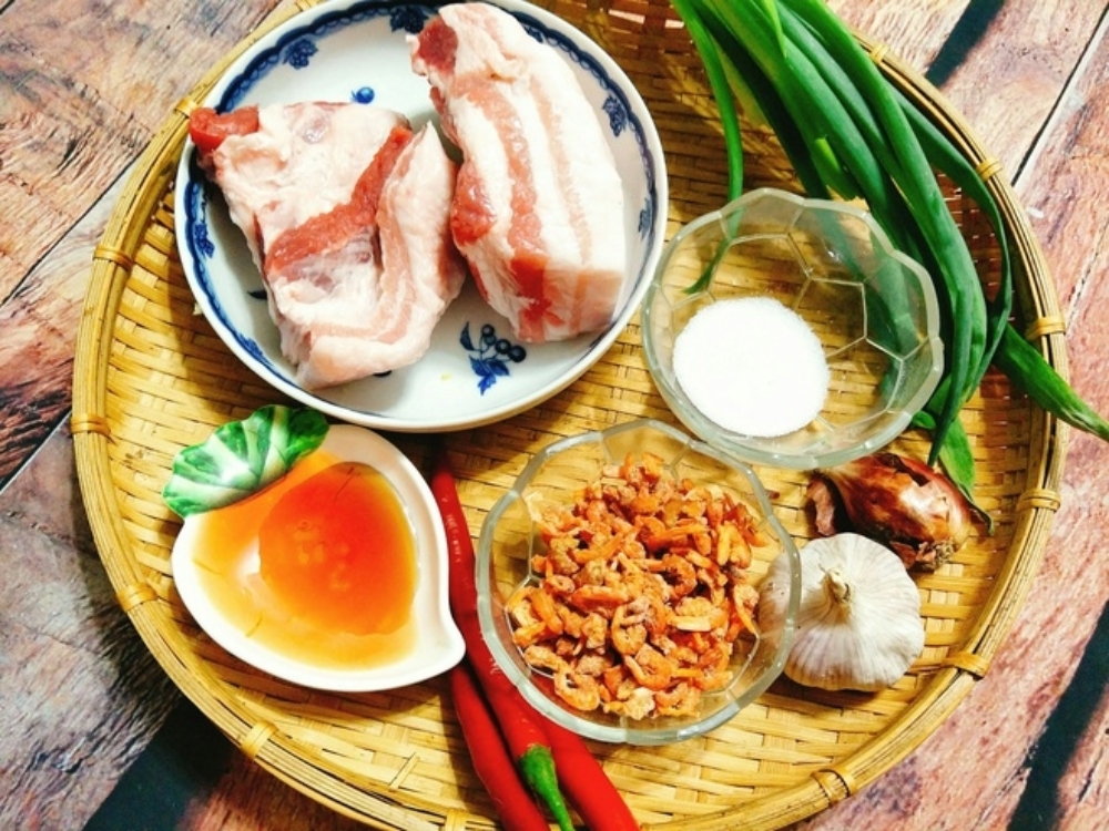 Nguyên liệu cần chuẩn bị