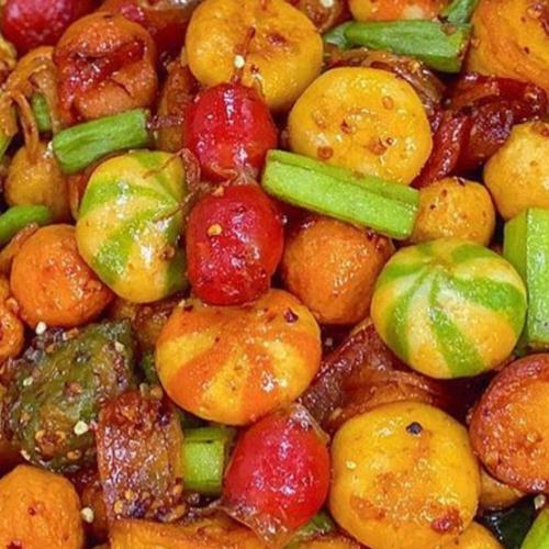 Cá Viên Sốt Mắm Tỏi – Món Ăn Vặt Đơn Giản Mà Đậm Đà